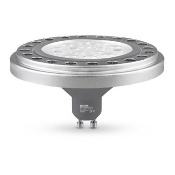 LED Lamp AR111 GU10/12W/230V 4000K zilver 30°