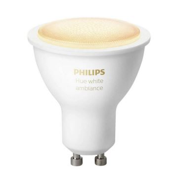 LED Lamp dimbaar Philips Hue WHITE AMBIANCE 1xGU10/4,3W/230V