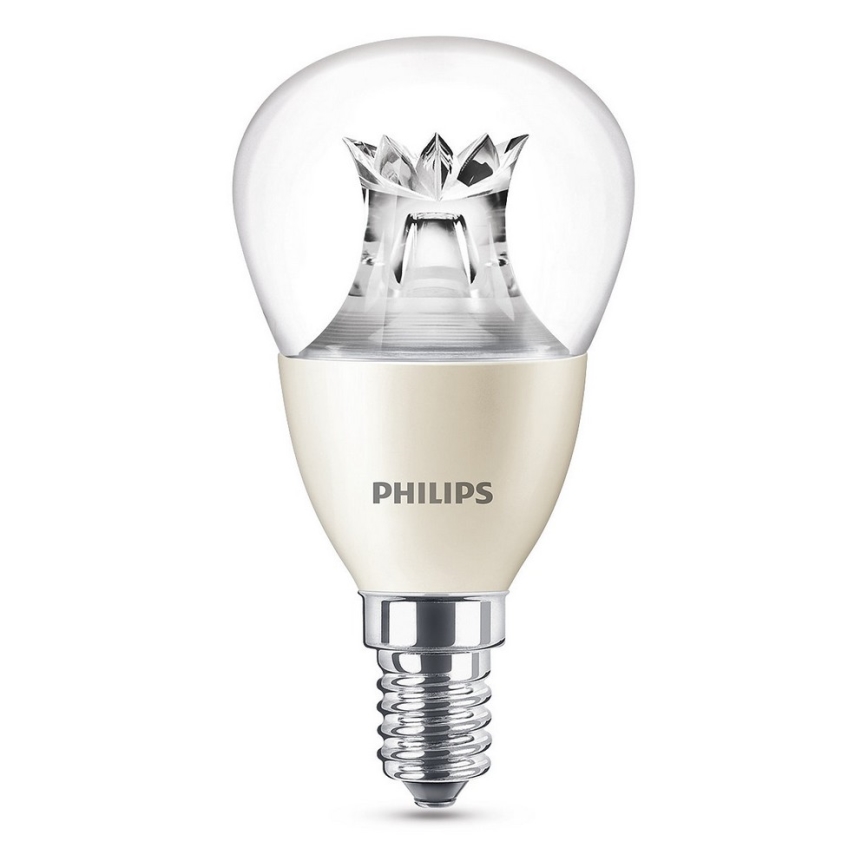 LED Lamp dimbaar Philips P48 E14/6W/230V 2200-2700K