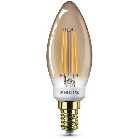 vochtigheid sociaal Gemakkelijk LED Lamp dimbaar VINTAGE Philips B35 E14/5W/230V | Lampenmanie