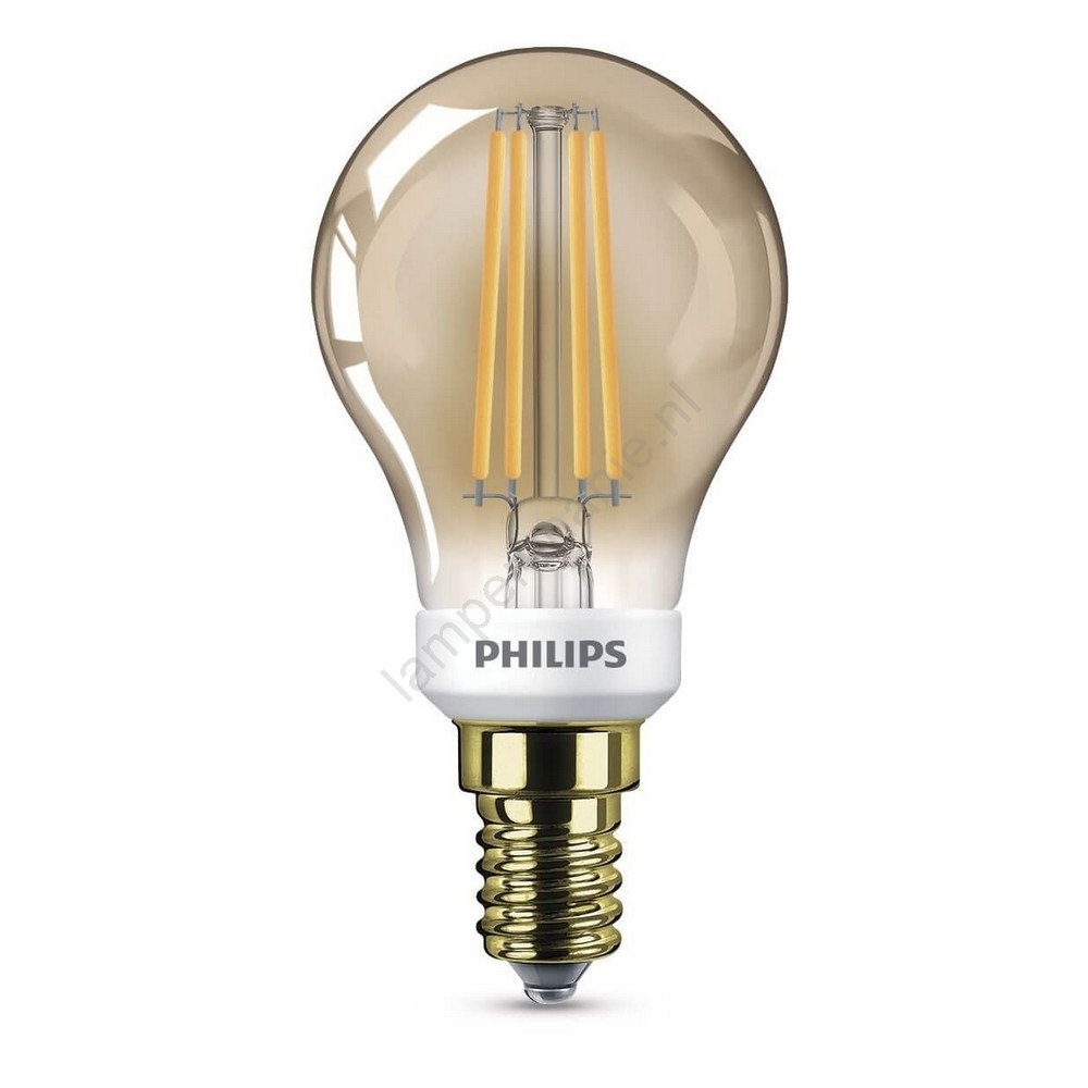 LED Lamp dimbaar VINTAGE Philips E14/5W/230V 2500K Lampenmanie