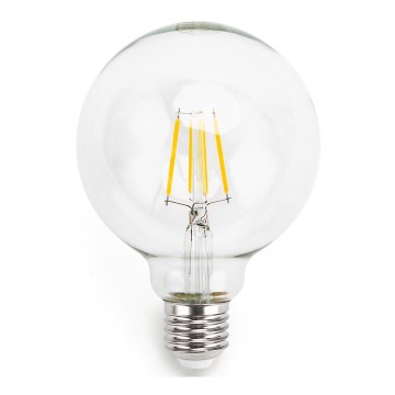 LED Lamp FILAMENT G95 E27/6W/230V 2700K - Aigostar