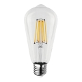 LED Lamp FILAMENT ST64 E27/12W/230V 3000K