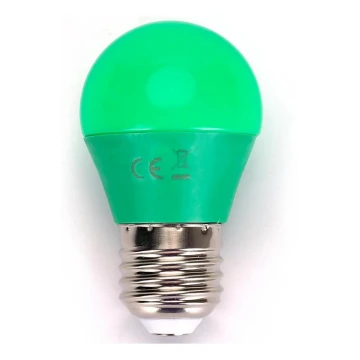 LED Lamp G45 E27/4W/230V groen - Aigostar
