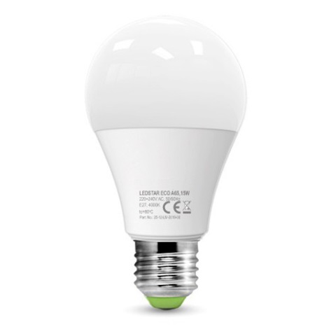 Werkelijk Meevoelen verschijnen LED Lamp LEDSTAR A65 E27 / 15W / 230V 4000K | Lampenmanie