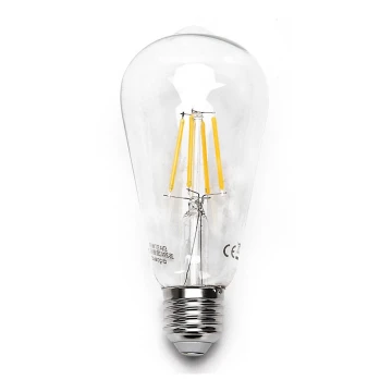 LED lamp ST64 E27/8W/230V 2700K - Aigostar