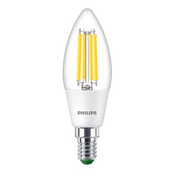 LED Lamp VINTAGE Philips B35 E14/2,3W/230V 4000K