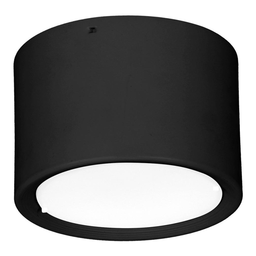 LED Plafond Lamp LED/16W/230V zwart d. 12 cm