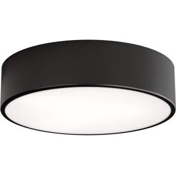 LED Plafondlamp CLEO LED/24W/230V 3000K diameter 30 cm zwart