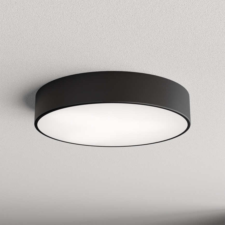 LED Plafondlamp CLEO LED/43W/230V 3000K diameter 40 cm zwart