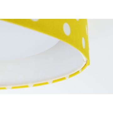 LED Plafondlamp GALAXY KIDS LED/24W/230V stippen geel/wit