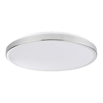 LED Plafondlamp KERN LED/24W/230V diameter 40 cm glanzend chroom