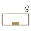 LED Plafondlamp RAMME LED/34W/230V mat eiken - FSC-gecertificeerd