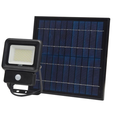 Voorspeller Asser Wardianzaak LED Solar lamp met sensor LED / 30W / 3,7V 6500K IP65 | Lampenmanie