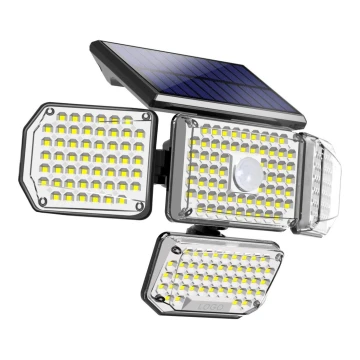 LED Solar wandlamp met sensor LED/5,5V IP44