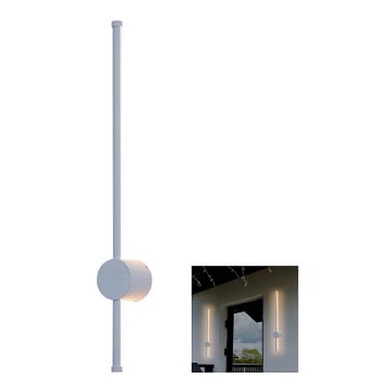 LED Wandlamp voor buiten LED/12W/230V 3000K IP65 wit