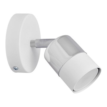 LED Wandspot TUBSSON 1xGU10/4,8W/230V wit/glanzend chroom 