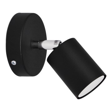 LED Wandspot TUNE 1xGU10/4,8W/230V zwart