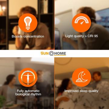 Ledvance - Dimbare LED Monitor Verlichting SUN@HOME LED/2,5W/5V 2200-5000K CRI 95 Wi-Fi