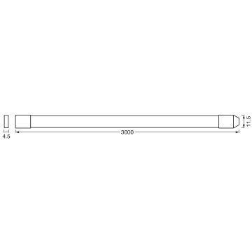 Ledvance - LED RGB+TW Dimbaar buitenshuis strip FLEX 3m LED/12,5W/230V 2700-6500K IP44 Wi-Fi