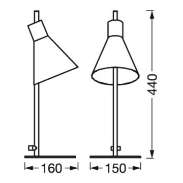 Ledvance - LED Tafellamp DECOR TOKIO LED/5W/230V