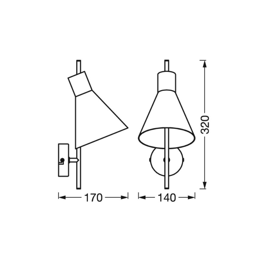 Ledvance - LED Wandlamp DECOR TOKIO LED/5W/230V