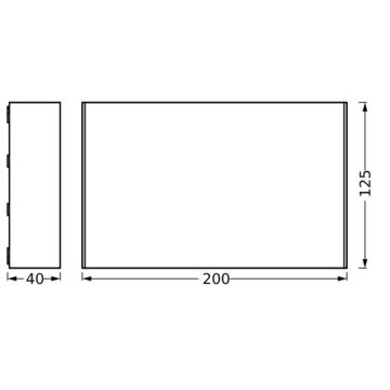 Ledvance - LED Wandlamp voor buiten ENDURA STYLE ILJA LED/7W/230V IP65