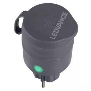 Ledvance - Slim Stopcontact voor Buiten SMART+ PLUG 3680W IP44