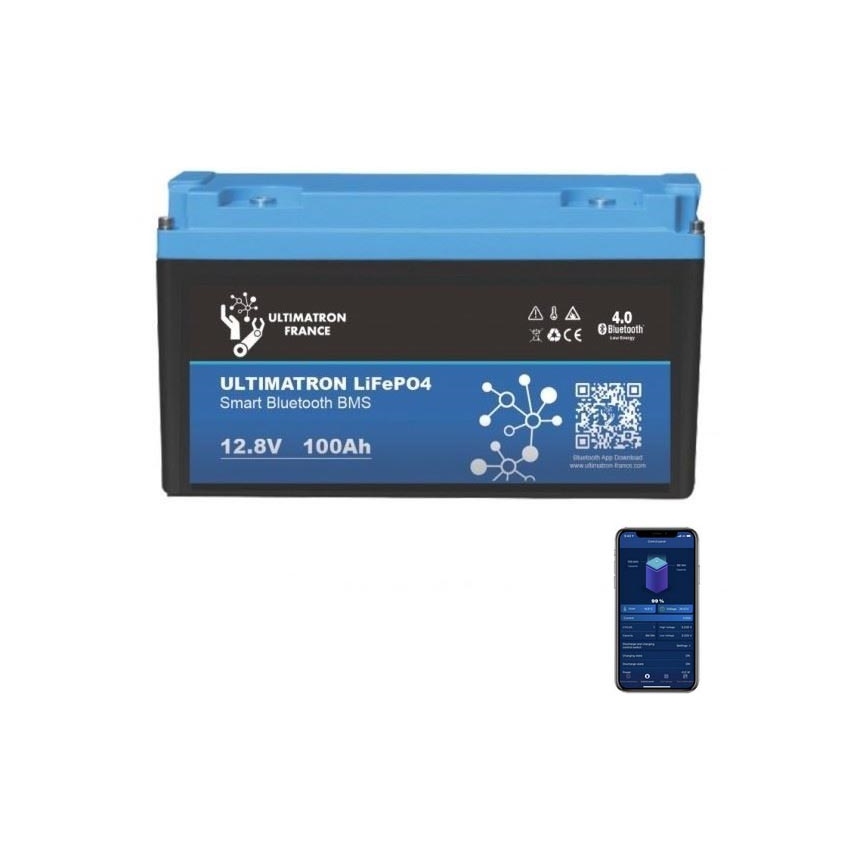 LiFePO4 batterij 12,8V/100Ah