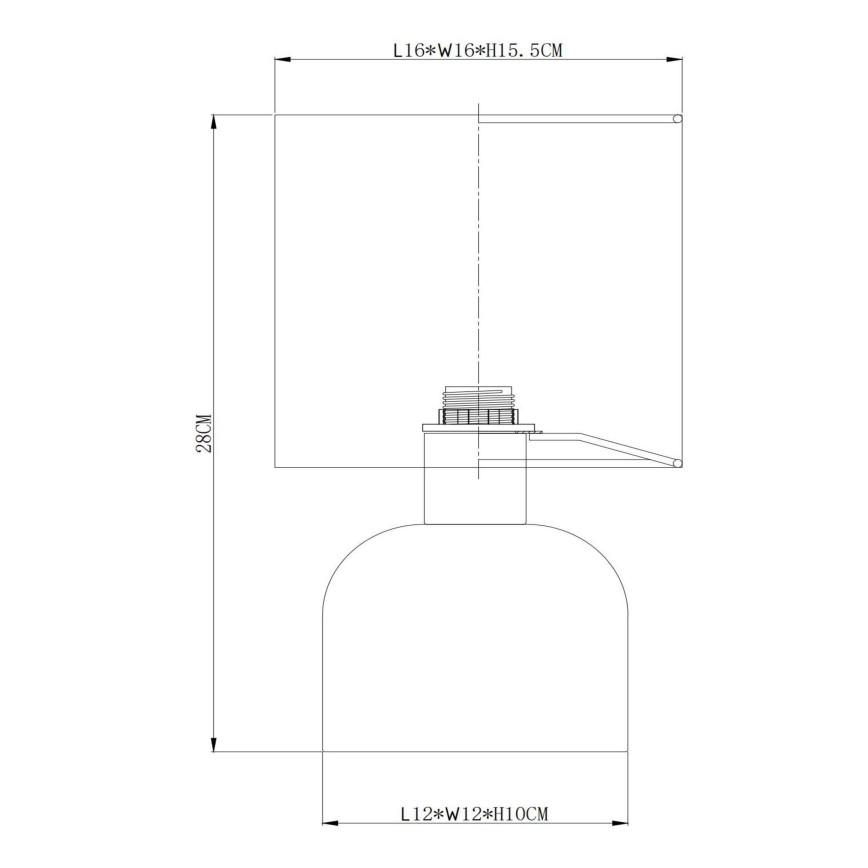 Lucide 10516/01/33 - Tafellamp WOOLLY 1xE14/40W/230V groen