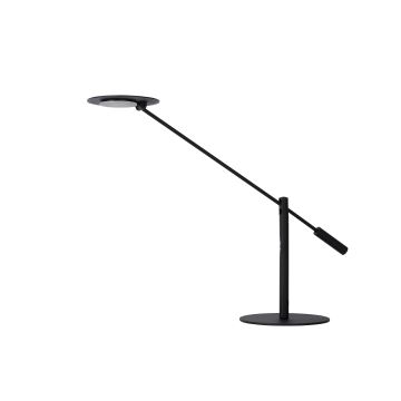 Lucide 19666/09/30 - Dimbare LED tafellamp ANSELMO LED/9W/230V zwart