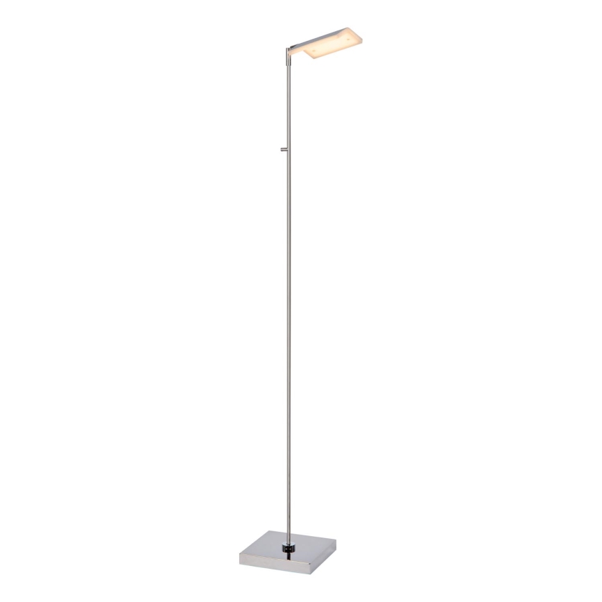 Lucide 19730/10/11 - Dimbare LED Staande lamp AARON LED/12W/230V chroom