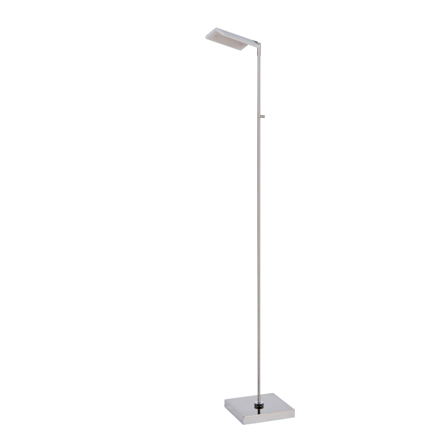 Lucide 19730/10/11 - Dimbare LED Staande lamp AARON LED/12W/230V chroom