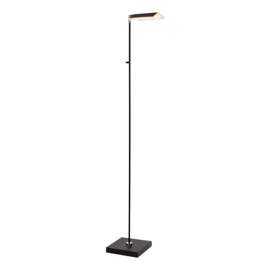 Lucide 19730/10/30 - Dimbare LED Staande lamp AARON LED/12W/230V zwart