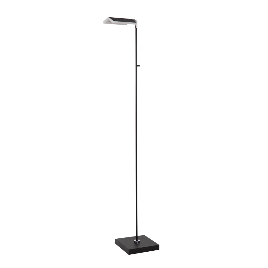 Lucide 19730/10/30 - Dimbare LED Staande lamp AARON LED/12W/230V zwart