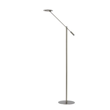 Lucide 19766/09/12 - Dimbare LED Staande lamp ANSELMO LED/9W/230V chroom