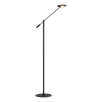 Lucide 19766/09/30 - Dimbare LED Staande lamp ANSELMO LED/9W/230V zwart