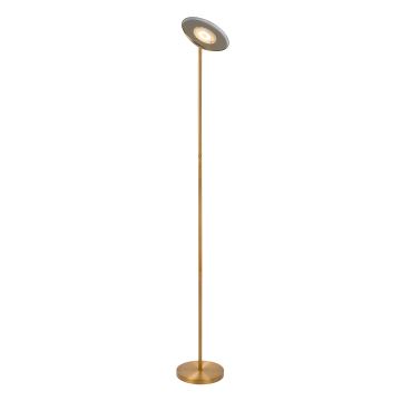 Lucide 19791/20/02 - Dimbare LED Staande lamp ZENITH LED/20W/230V goud