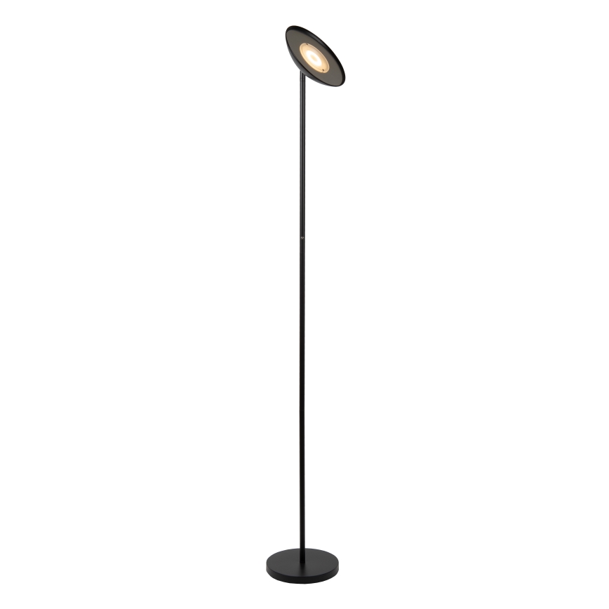 Lucide 19791/20/30 - Dimbare LED Staande lamp ZENITH LED/20W/230V zwart