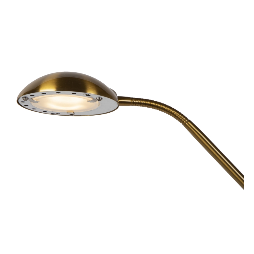 Lucide 19791/24/02 - Dimbare LED Staande lamp ZENITH LED/20W + LED/4W/230V goud