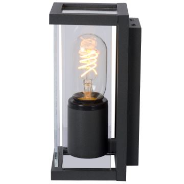 Lucide 27885/01/30 - Wandlamp voor buiten CLAIRE 1xE27/15W/230V IP54 zwart