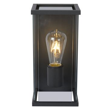 Lucide 27885/01/30 - Wandlamp voor buiten CLAIRE 1xE27/15W/230V IP54 zwart