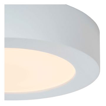 Lucide 28116/18/31 - LED Dimbare badkamer plafondverlichting BRICE LED/12W/230V diameter 18 cm IP44 wit