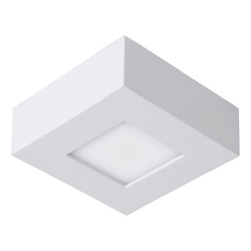 Lucide 28117/11/31 - LED Dimbare badkamer plafondverlichting BRICE LED/8W/230V 10,8x10,8 cm IP44 wit