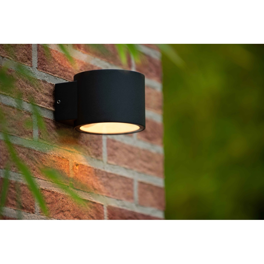 Lucide 28803/01/30 - Wandlamp voor buiten OXFORD 1xG9/5W/230V IP54 zwart