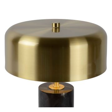 Lucide 34540/03/30 - Tafellamp MIRASOL 3xG9/7W/230V zwart/goud