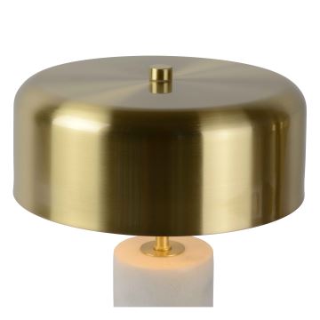 Lucide 34540/03/31 - Tafellamp MIRASOL 3xG9/7W/230V wit/goud