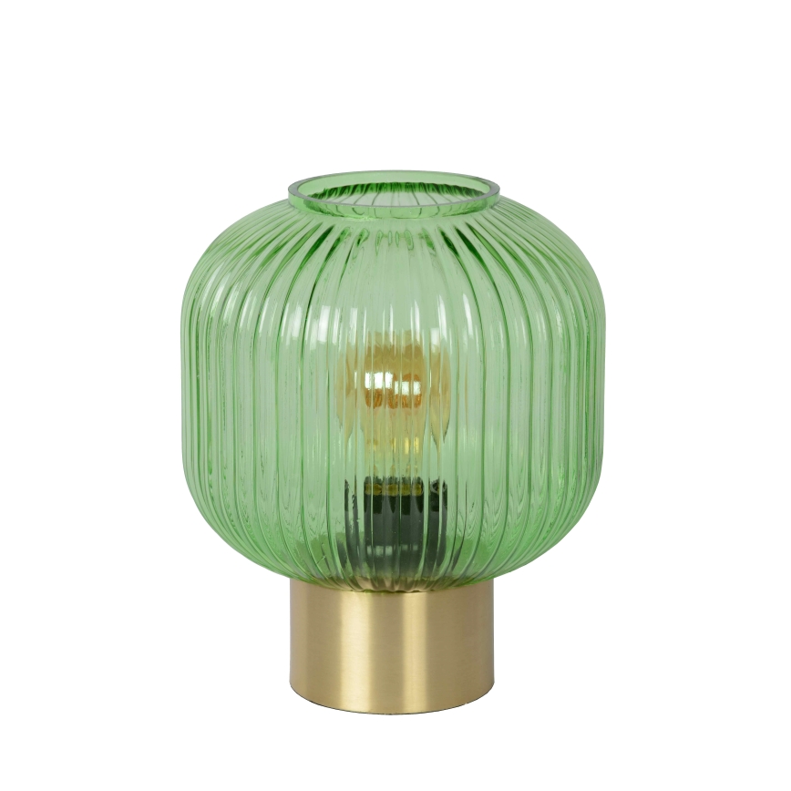 Lucide 45586/20/33 - Tafellamp MALOTO 1xE27/40W/230V groen/goud