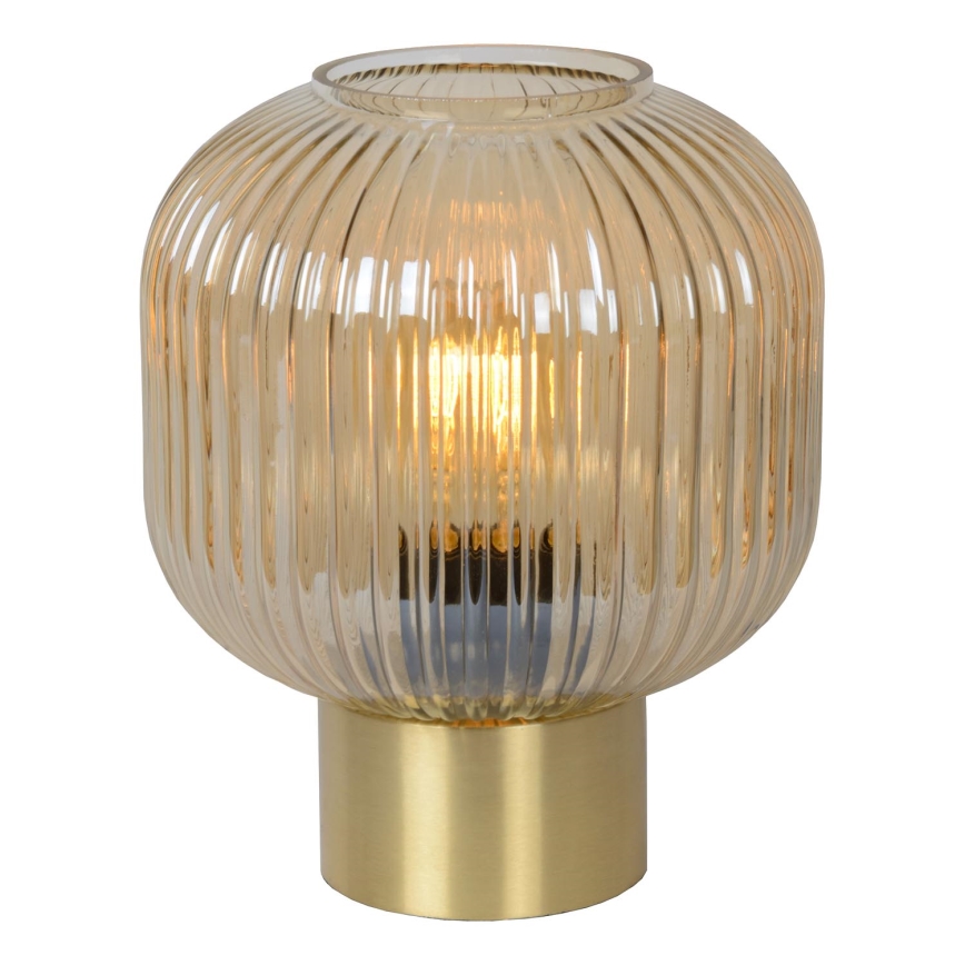 Lucide 45586/20/62 - Tafellamp MALOTO 1xE27/40W/230V beige/goud