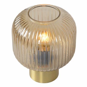 Lucide 45586/20/62 - Tafellamp MALOTO 1xE27/40W/230V beige/goud